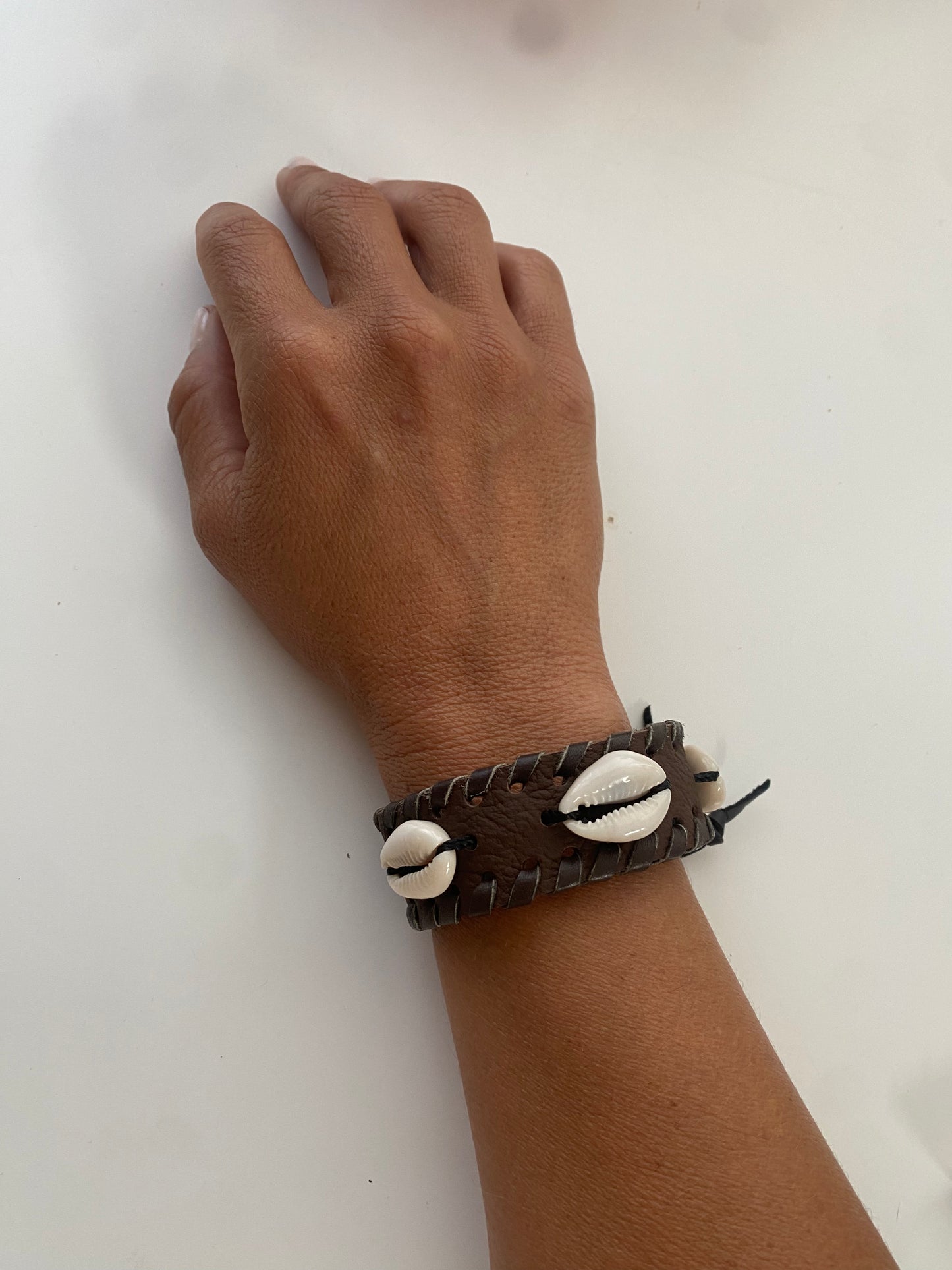 Cowrie Cuff Bracelet